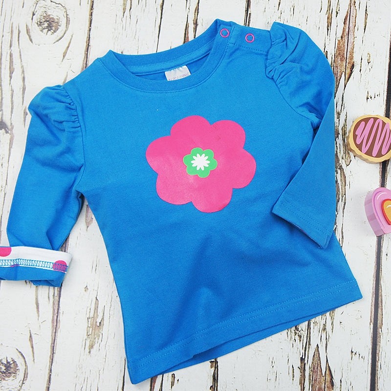 Bombažna majica za deklice PRETTY FLOWER - Blade & Rose