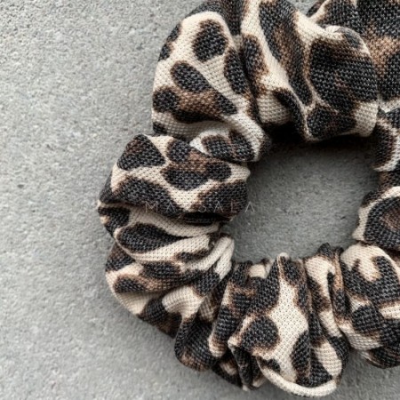 Elastika za lase scrunchie EMI Leopard- by Marsala