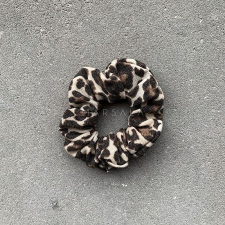 Elastika za lase scrunchie EMI Leopard- by Marsala