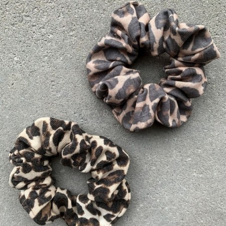 Elastika za lase scrunchie EMI Leopard- by Marsala