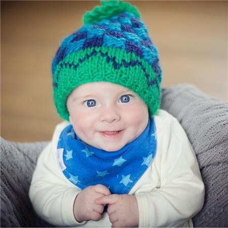 Kapa s cofom Blue Bobble (HAT-BLUBOB) - Blade&Rose